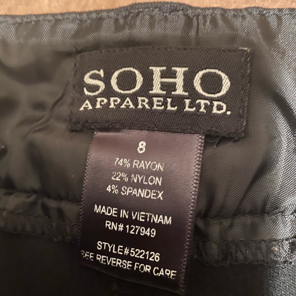 Soho apparel LTD black stretchy pants